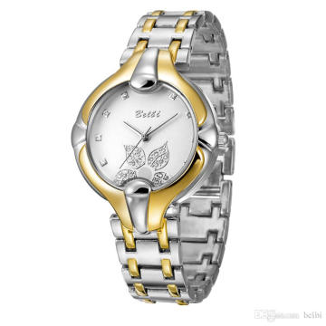 Stainless Steel Watch Round Simulation Lady Casual